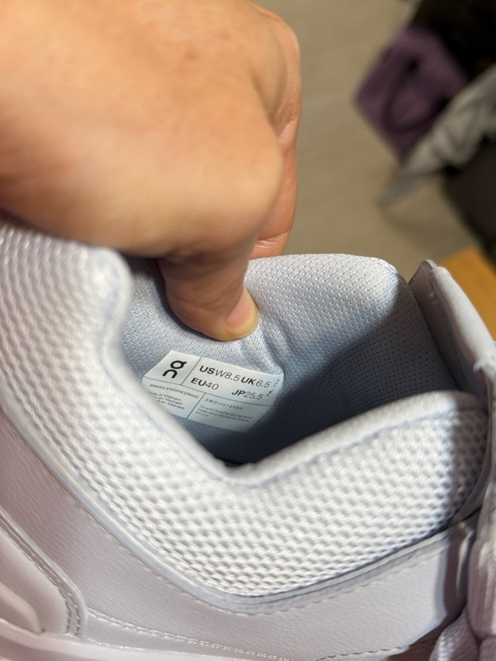 Heather On Cloud The ROGER Clubhouse Sneakers - Picture 6 of 6